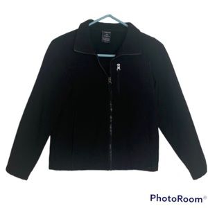 Mountain Xpedition Kids Black Lightweight Jacket Size Large 10-12